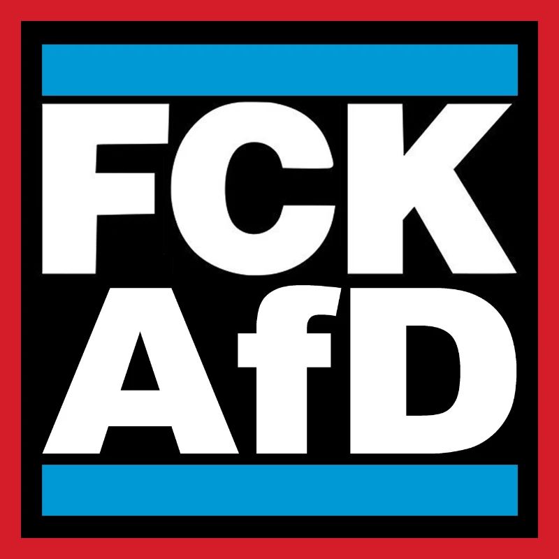 FCK AfD blue