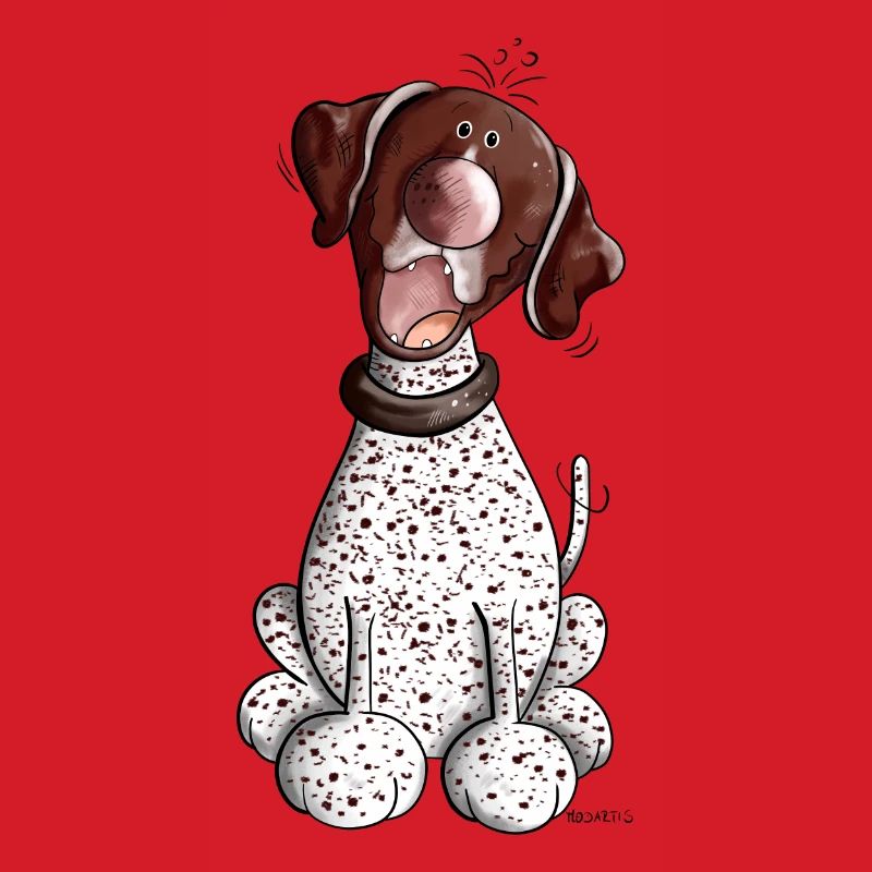 Funny German Shorthaired Pointer
