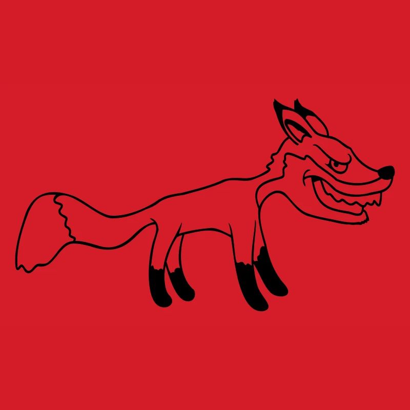 Fox, Evil Eye, , Red Fox, Wild Animal