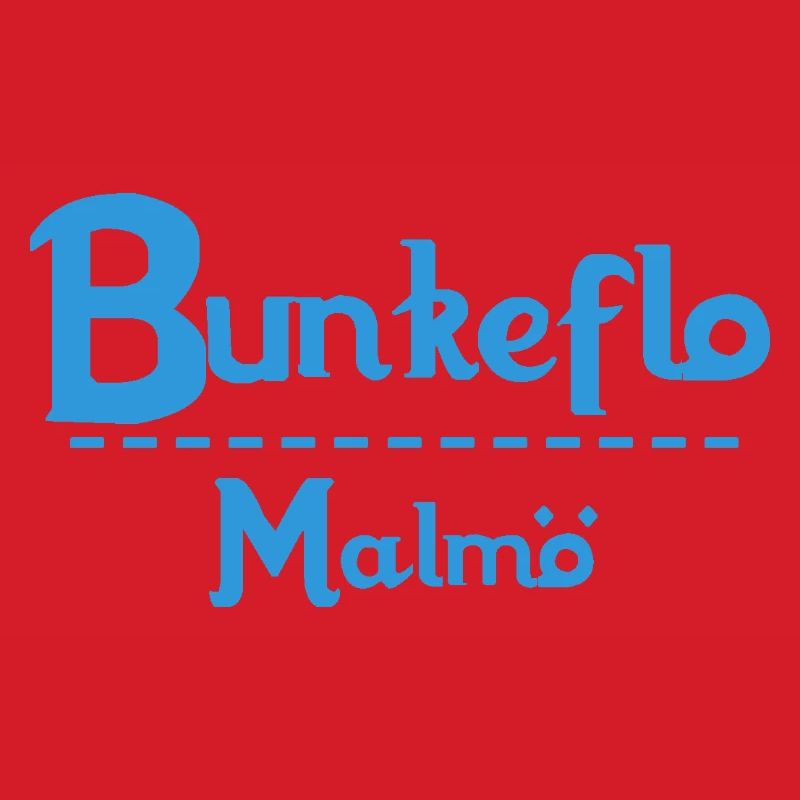 Centrum Malmö – Blue Text Design