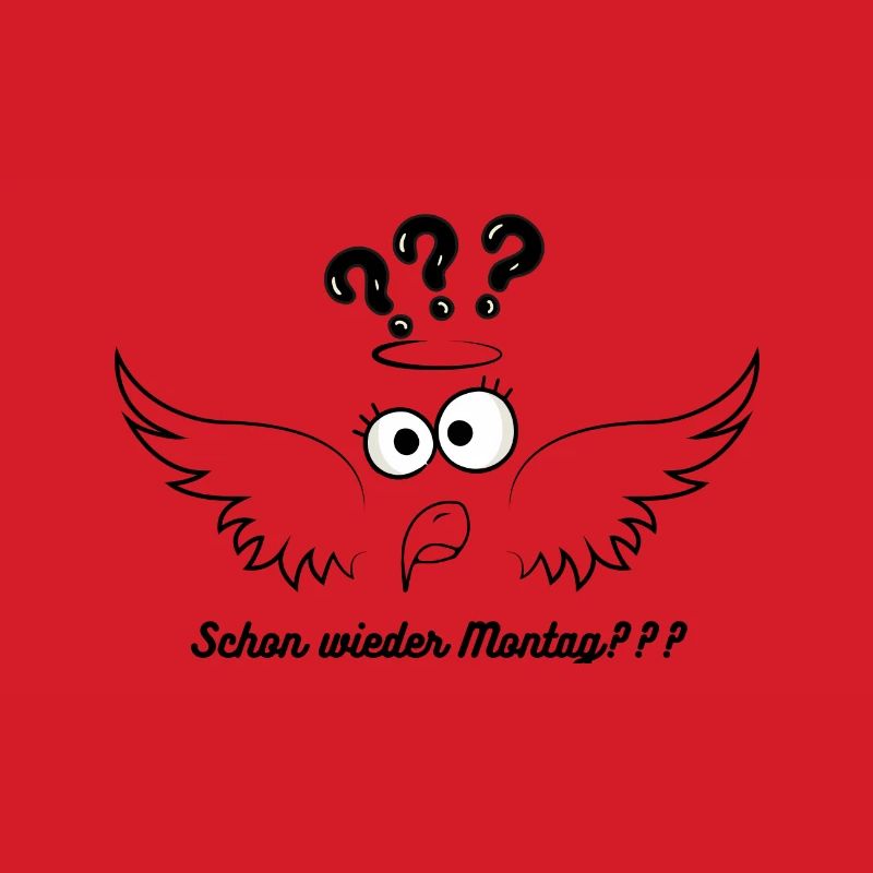 Verwirrter Vogel