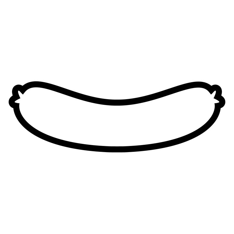 Würstchen Outline