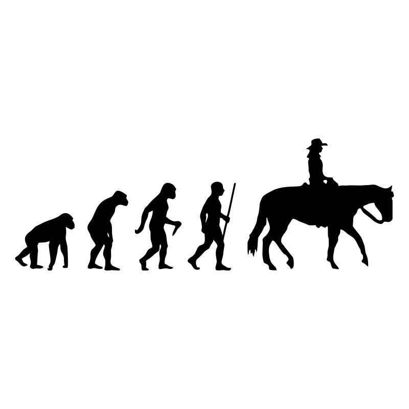 Evolution Westernreiterin