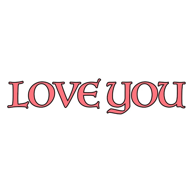 Ich liebe dich, rosa.