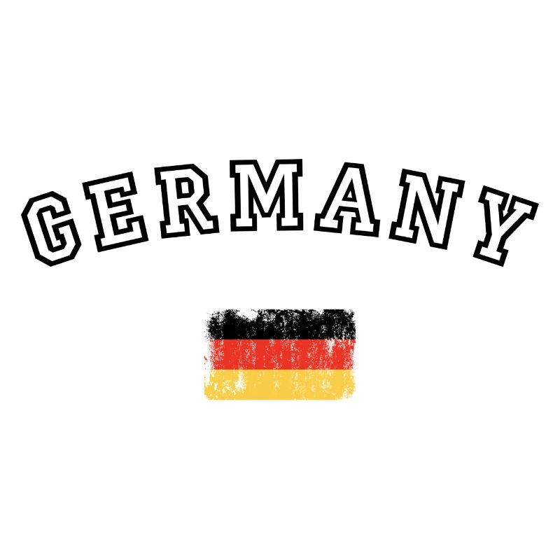 German Flag Stripes Pop Art
