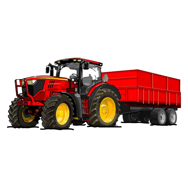 Tractor with trailer