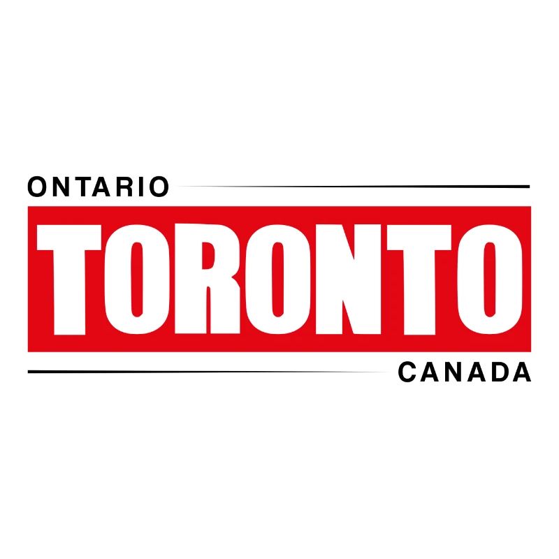 Toronto Bold Red Black Logo
