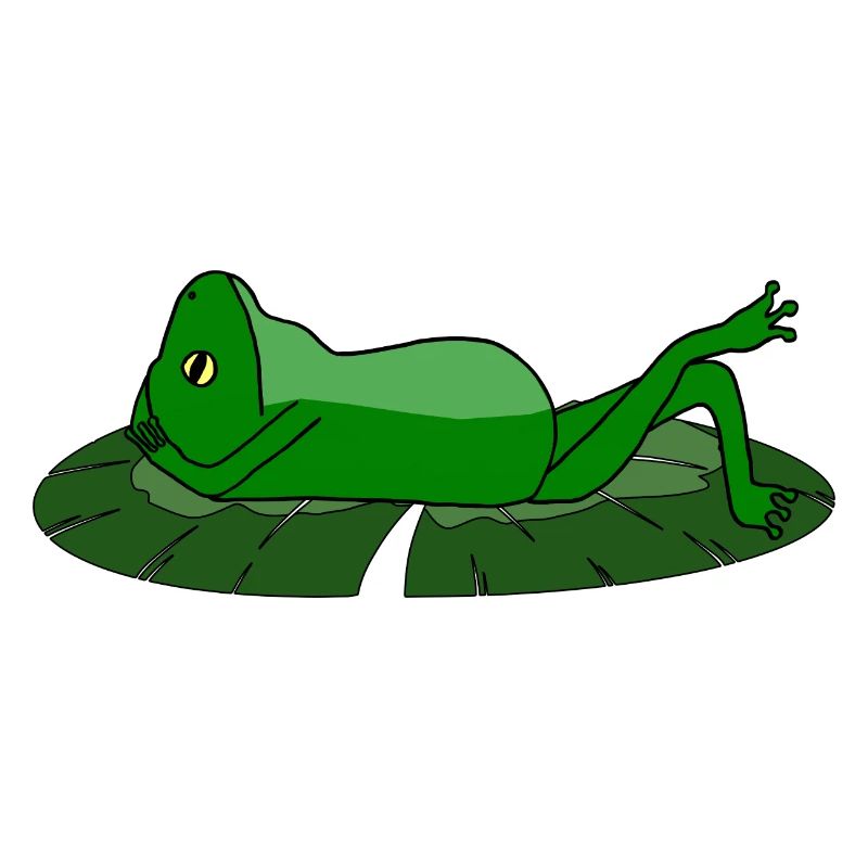 Frog Toad Chill Toad