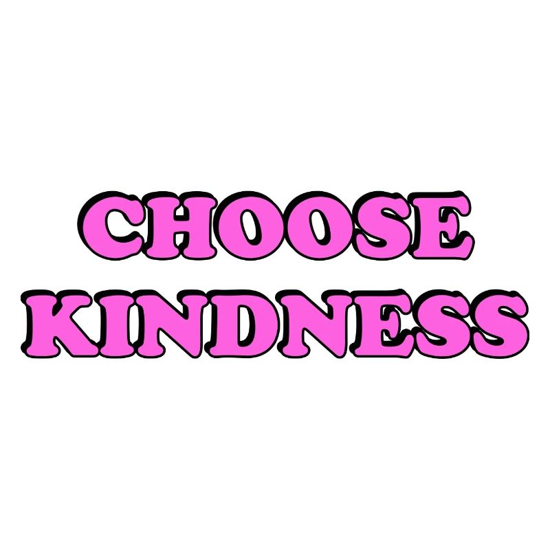 Wählen Sie Kindness pink
