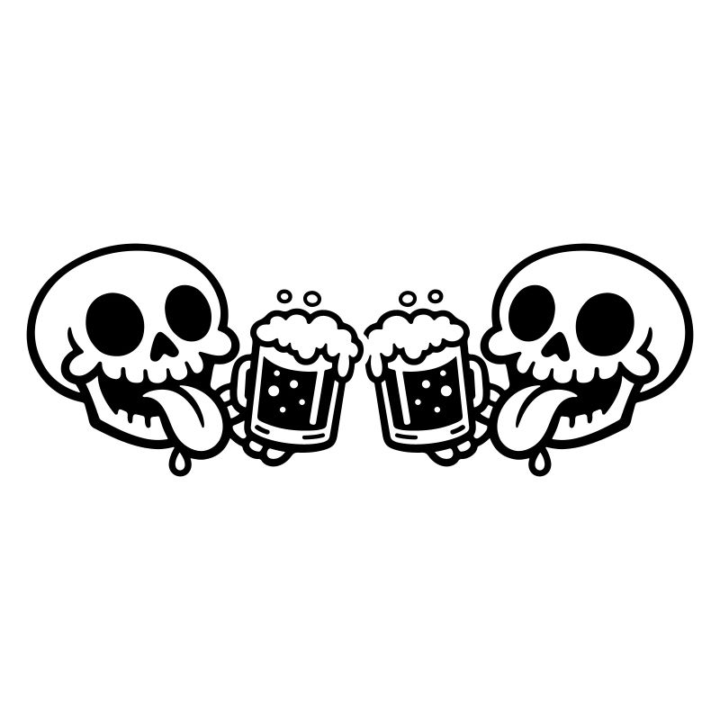 Skeleton Team Beer