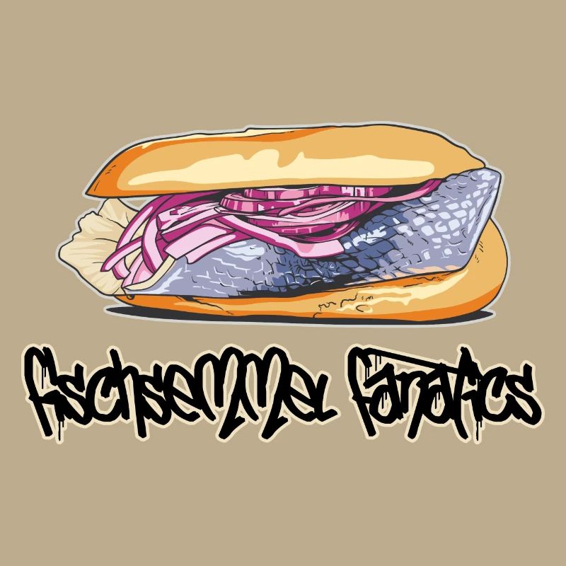 Fish roll // Illustration