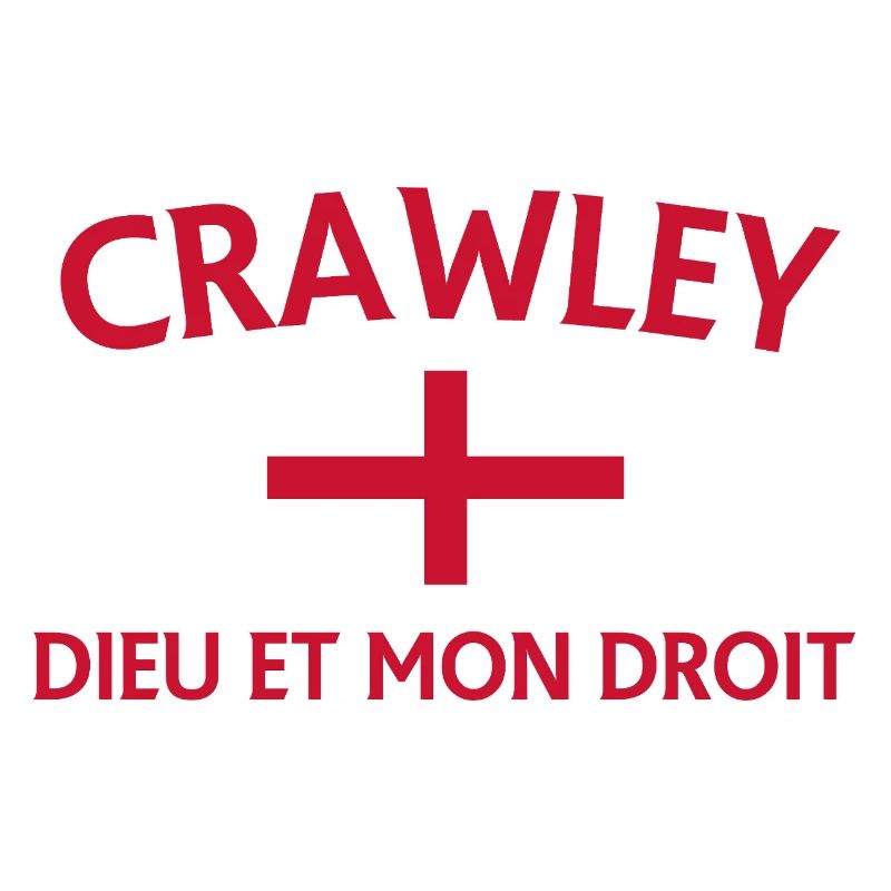 Crawley Crest avec Dieu et Mon Droit