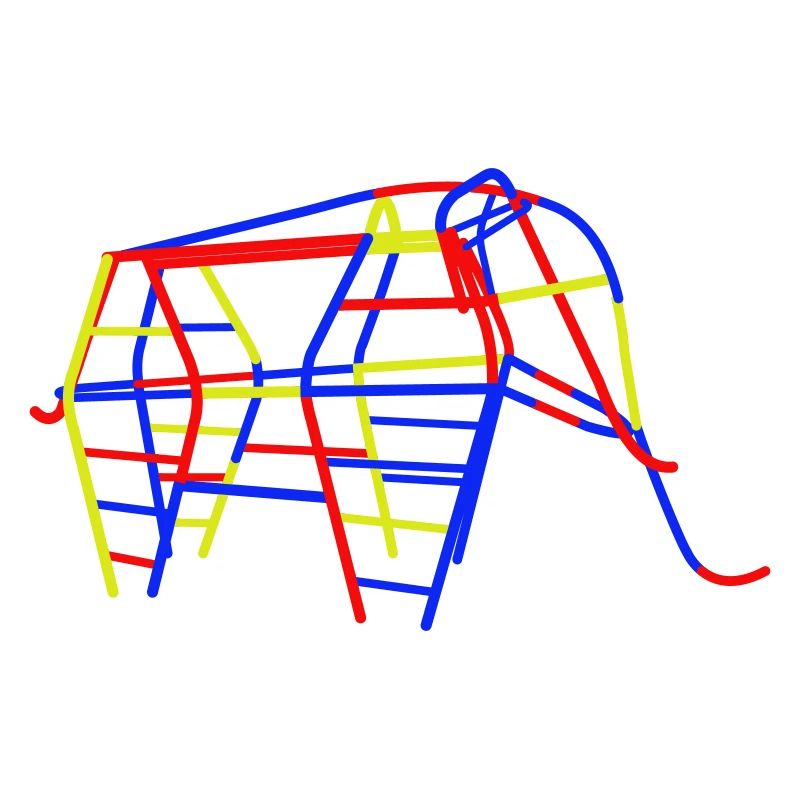 GDR Climbing Elephant