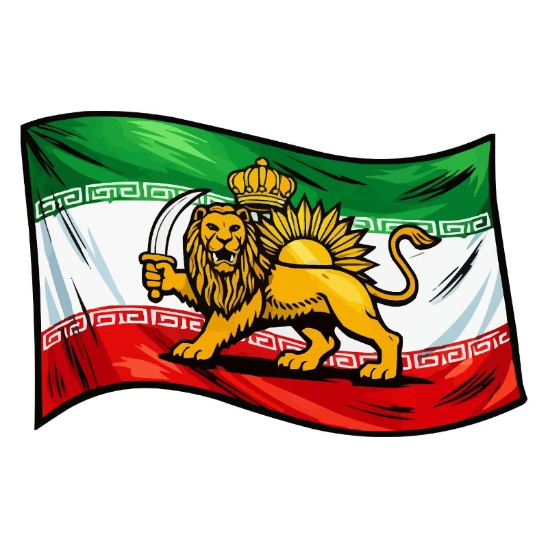 Persien Iran Fahne