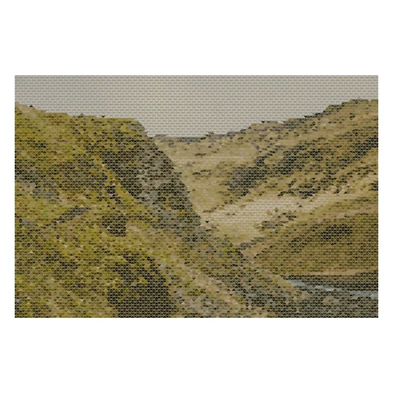 Geometric Mesh Canyon