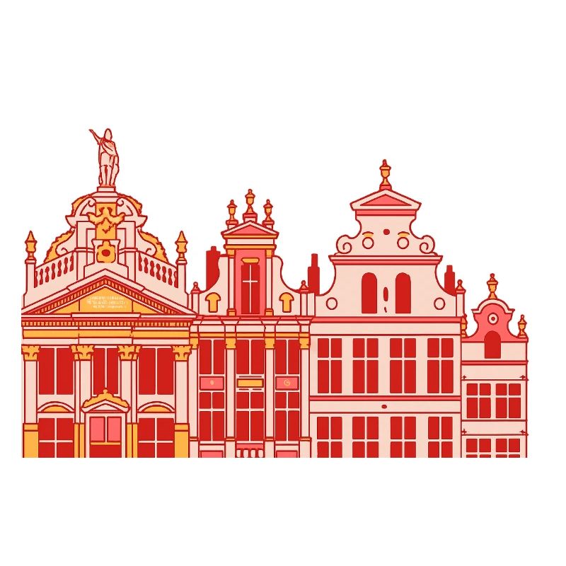 Historic Baroque-style façade