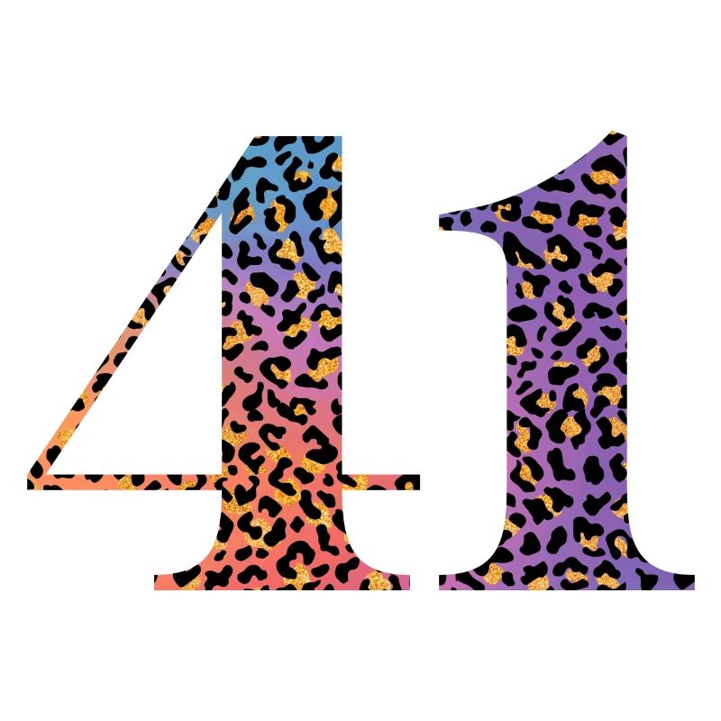 41st Birthday Leopard