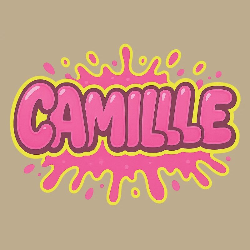 Graffiti Camille Name Gift Ideal Printable s