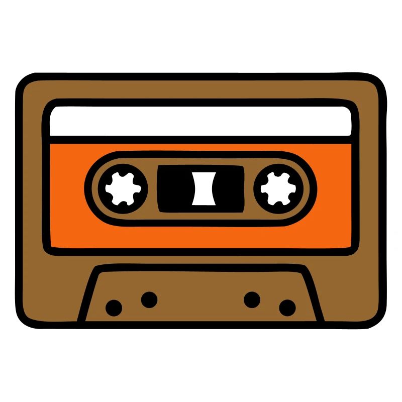 Retro Cassette Mixtape 90s Icon