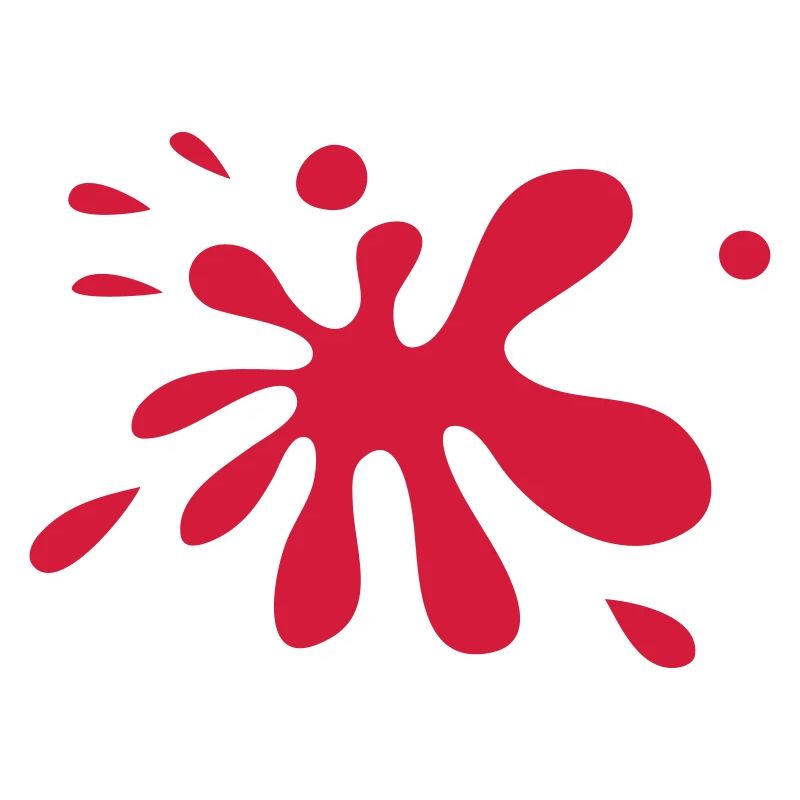 Red Paint Splat