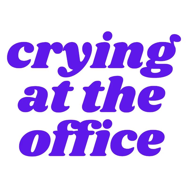 crying at the office