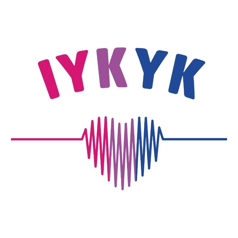 LGBT Pride Monat - IYKYK Bisexuell