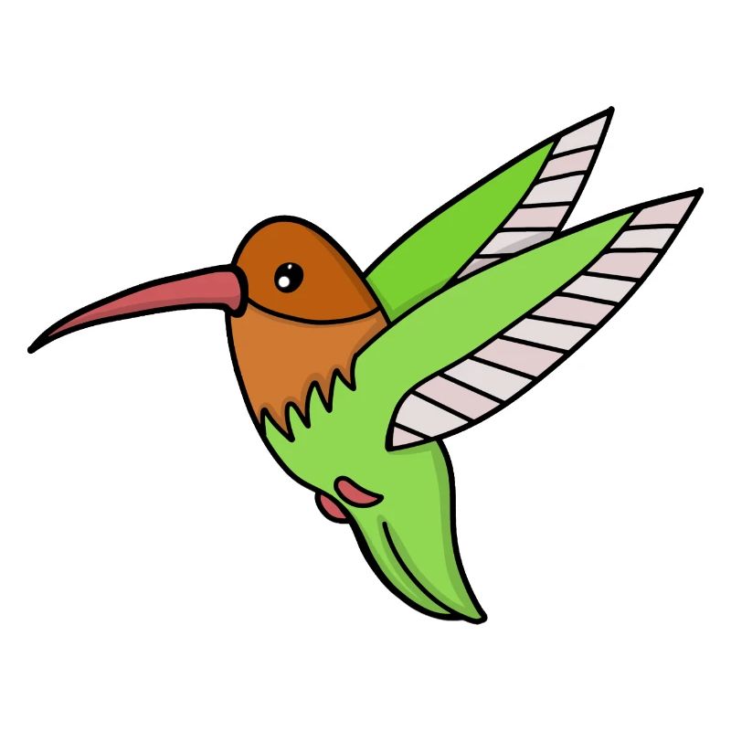 Ein süßer Kolibri