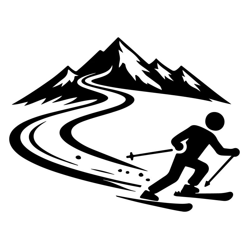 Ski Mountains Slope