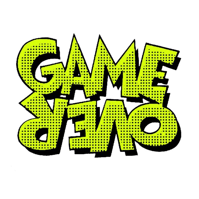 Game Over Retro-Pixel-Design