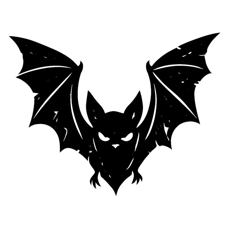 Night Bat Silhouette Halloween