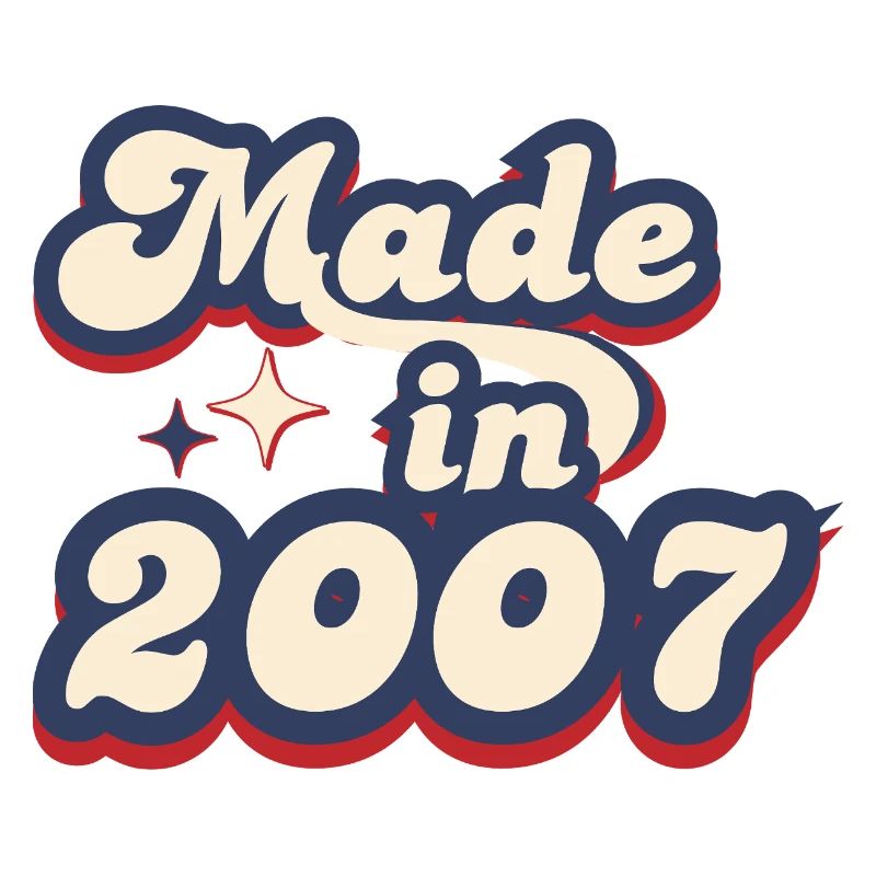 Made in 2007 retro