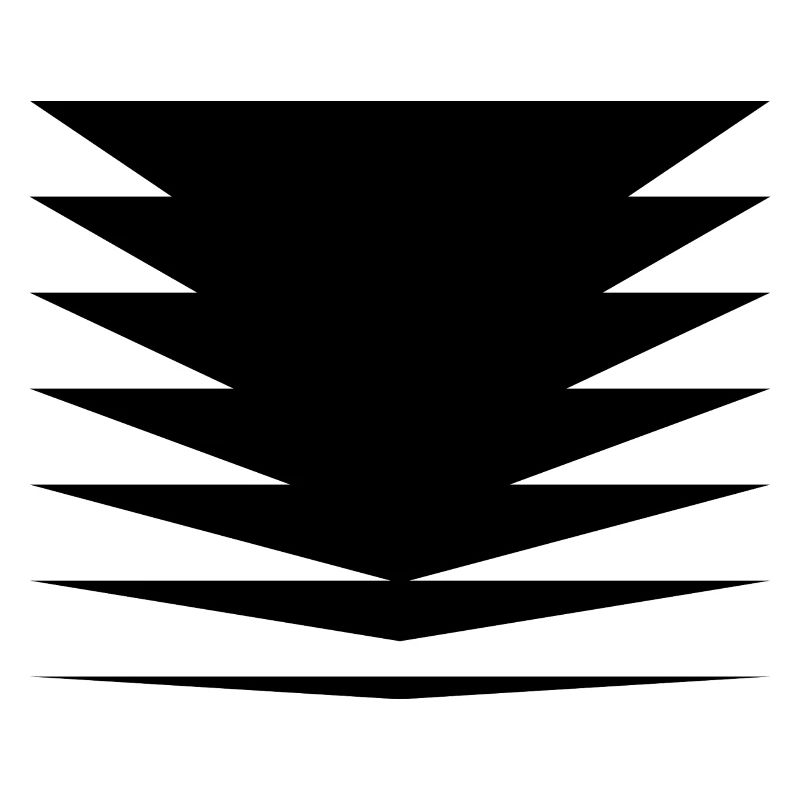 Black triangles design