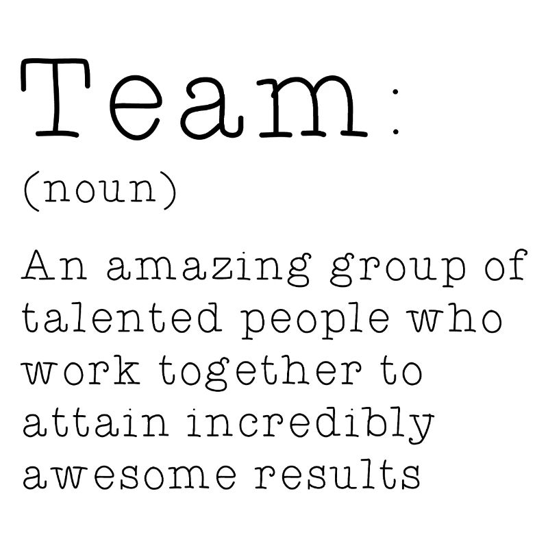 Team Definition, Work Office Gift for Coworkers 