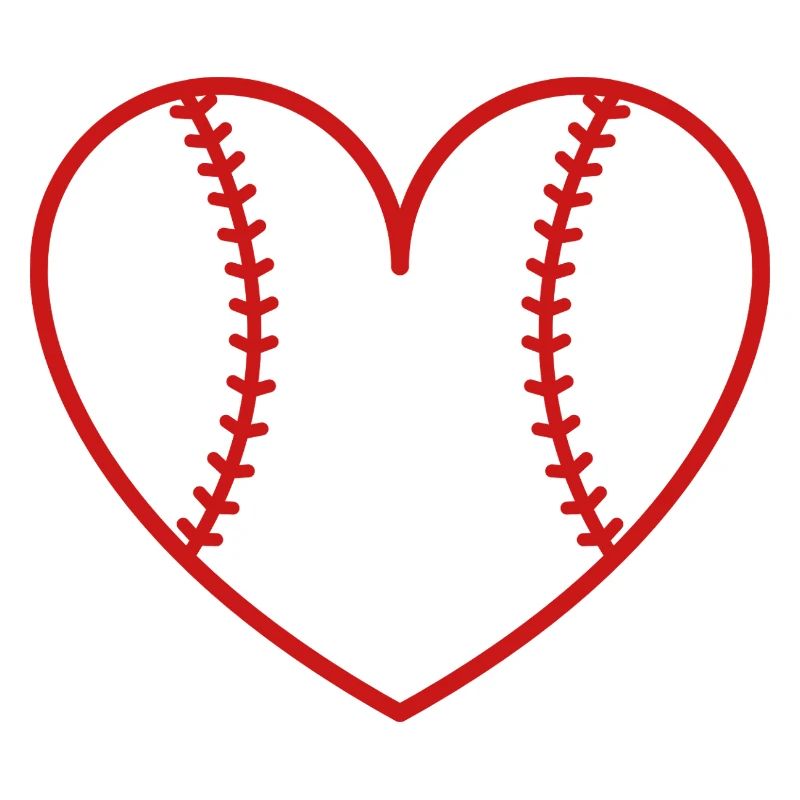 Cœur du baseball softball