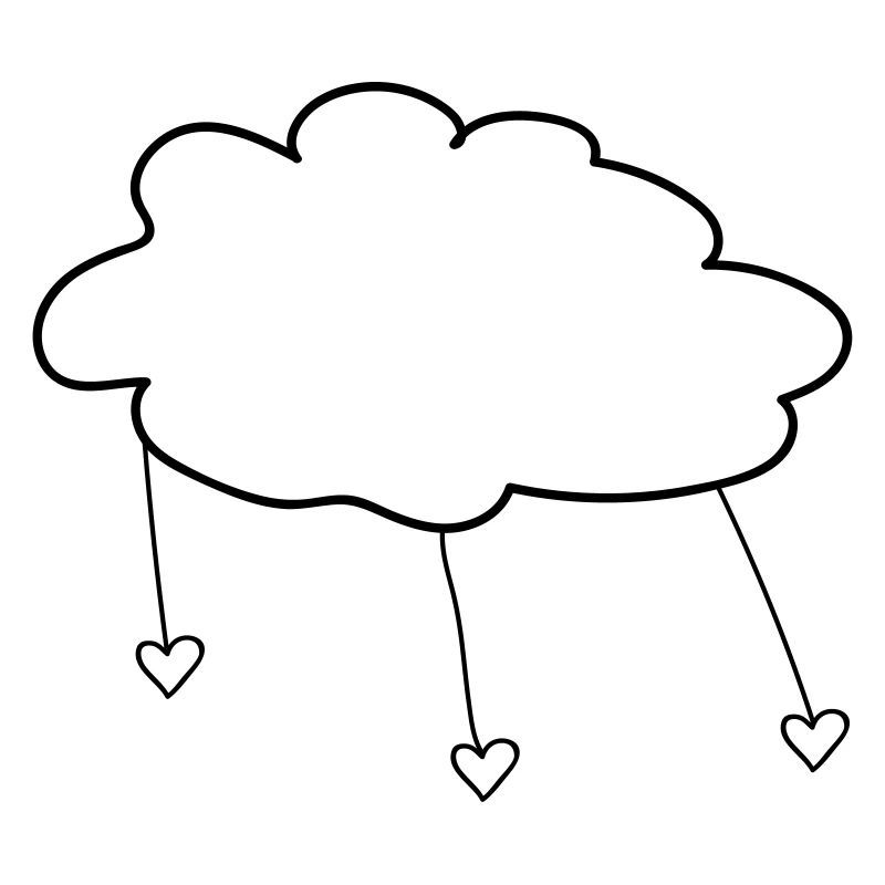 Cloud with Hearts