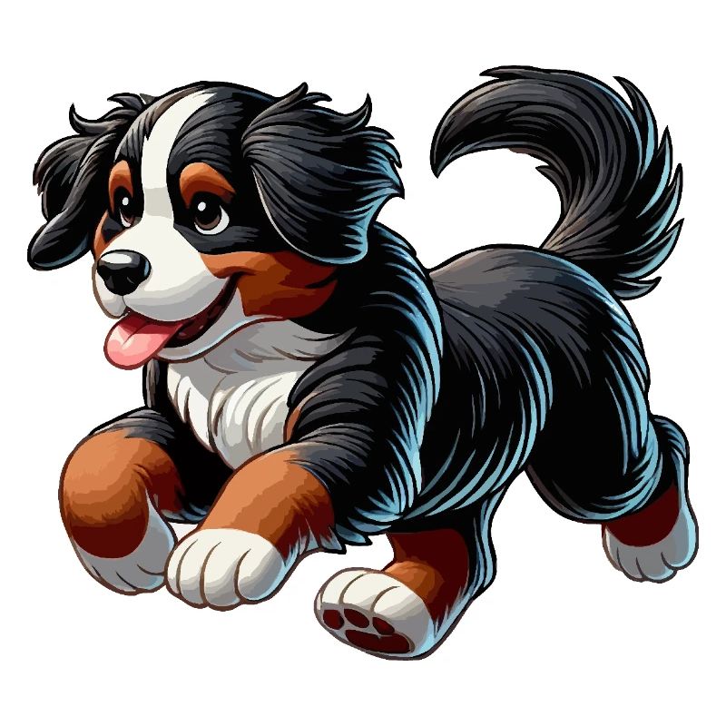 Bernese Mountain Dogs
