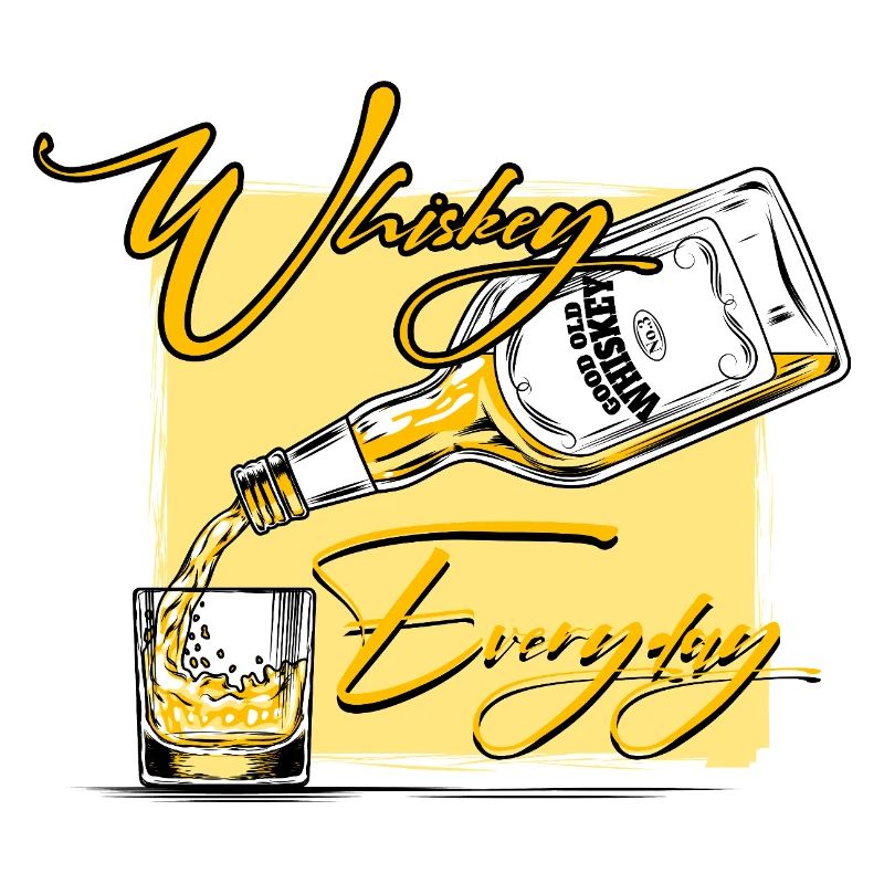 Whiskey Everyday Pour Art