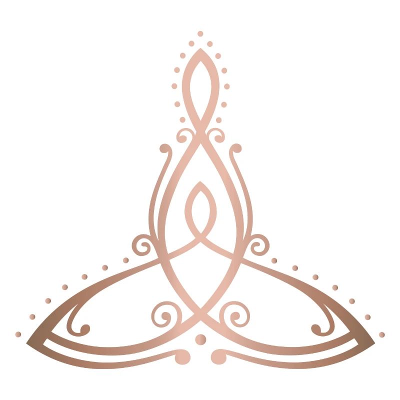 Symbole de la maternité celtique Mère avec enfant