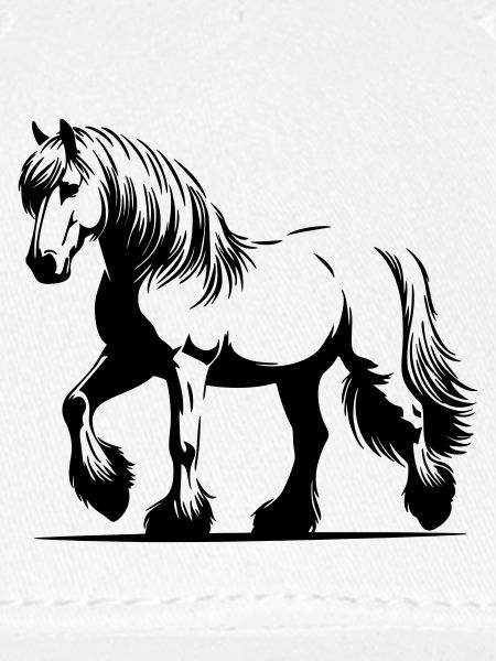 Haflinger de cheval