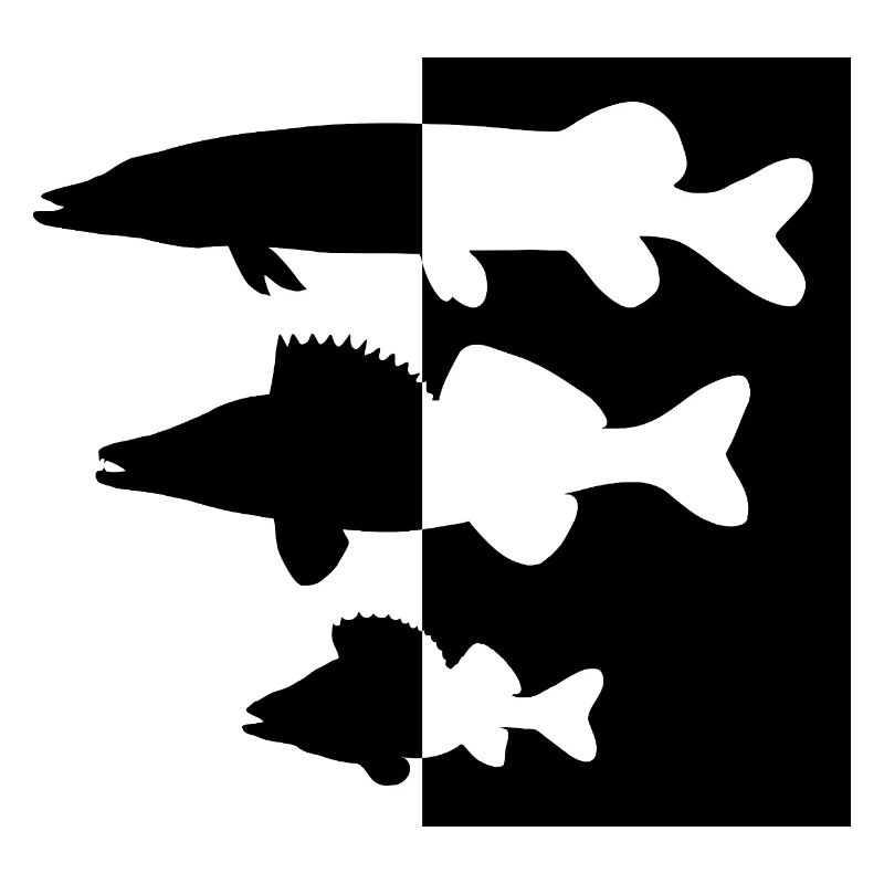 Pike and zander perch