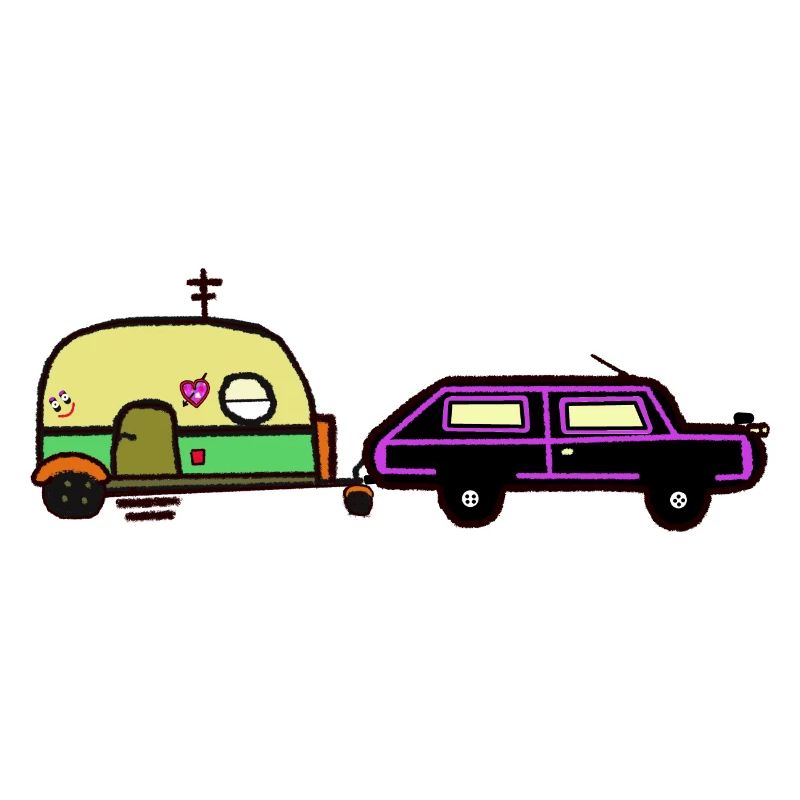 Ferien Reise Camping Wohnwagen Wohnmobil Auto