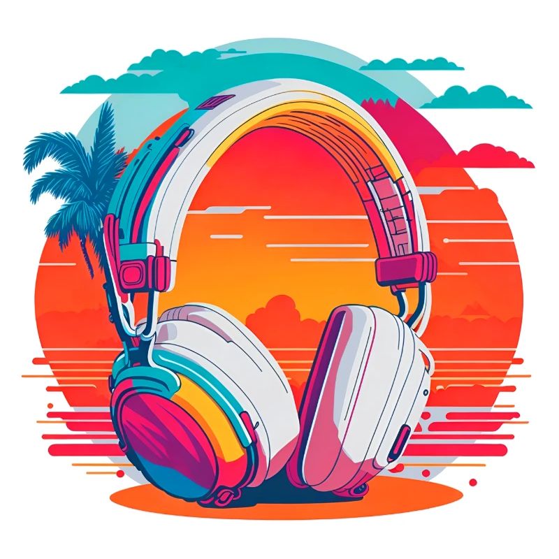 80s Kopfhörer