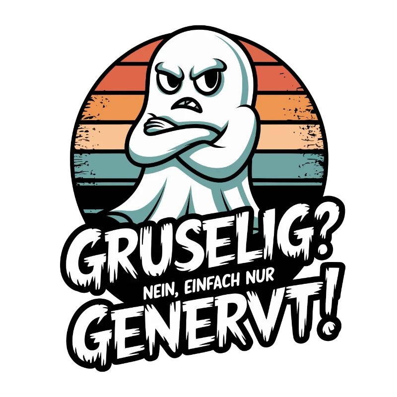 Genervter Geist Gruselige Wut