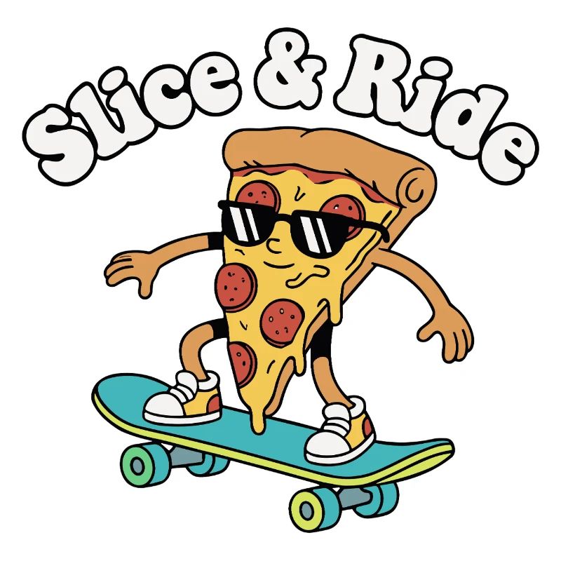 Slice & Ride Skatepizza