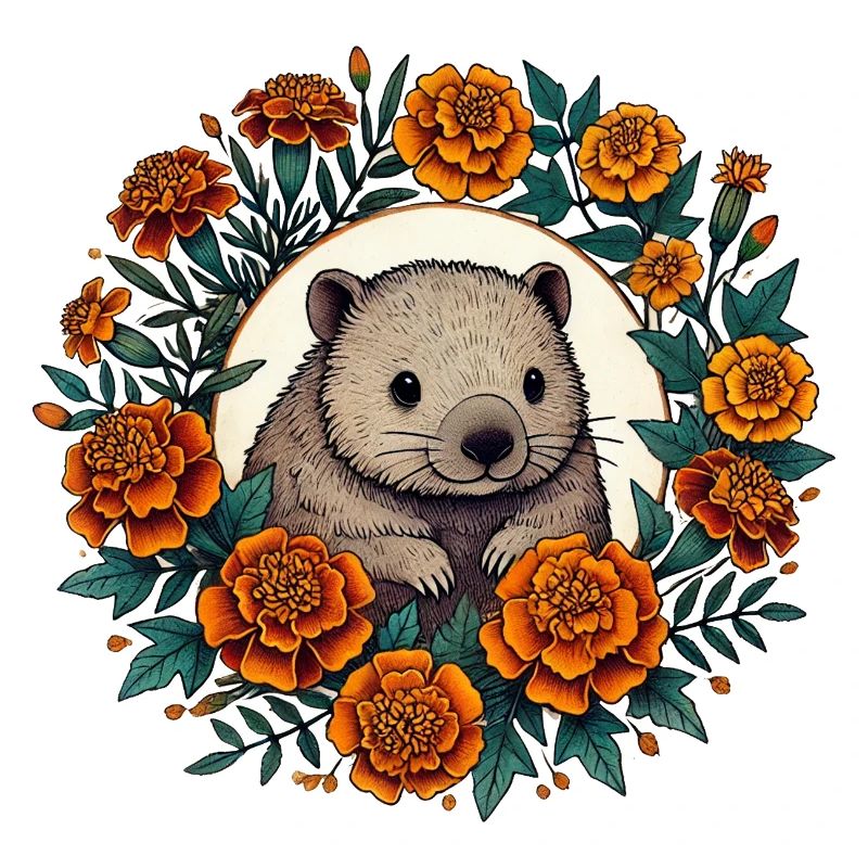 Otter Bloom Circle