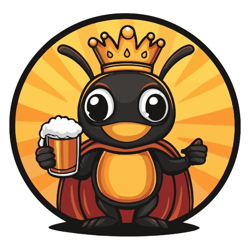 Ameise Bier Lustig