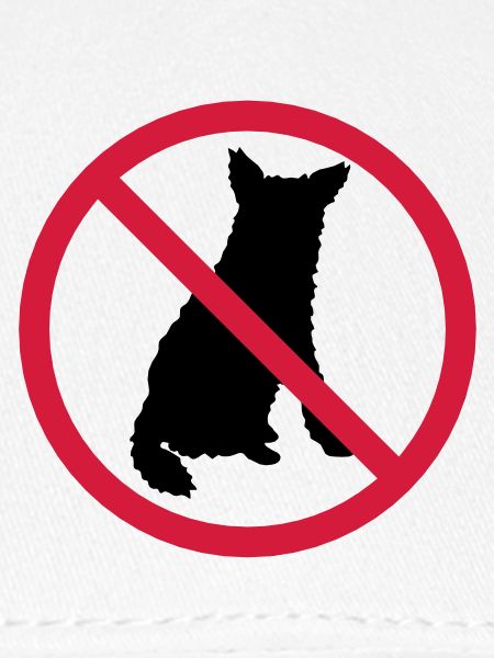 Chiens Interdit Bouclier