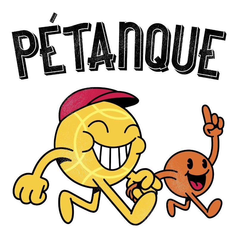Petanque boules ball with pork go boules