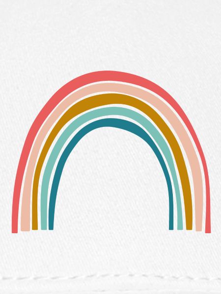 Pastell Regenbogenbogen