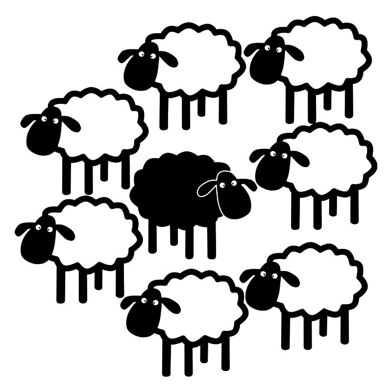 Mitternachts-Schafparade